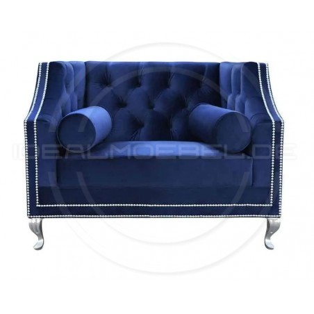 Chesterfield Sessel Glamour Palmieri Samt