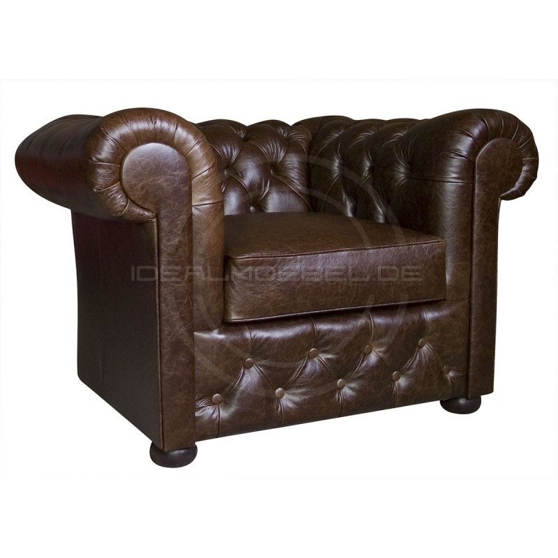 Chesterfield Ledersessel Classic Dubai