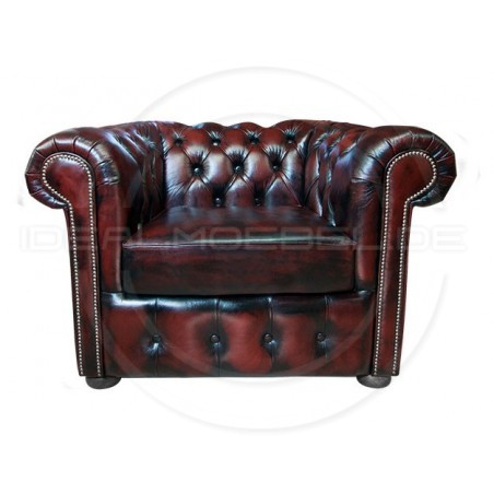 Chesterfield Ledersessel Vintage Classic