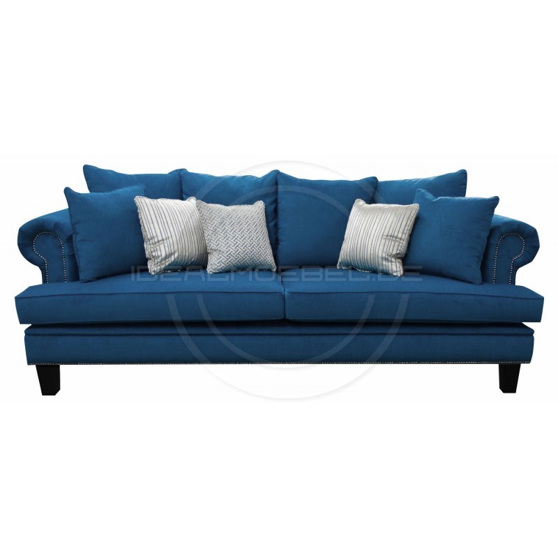 Sofa Dorset Samt 3-Sitzer