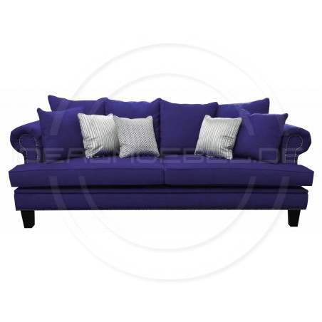 Sofa Dorset Samt 3-Sitzer