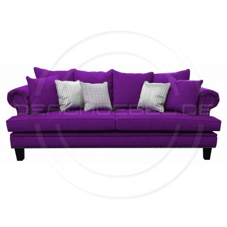 Sofa Dorset Samt 3-Sitzer