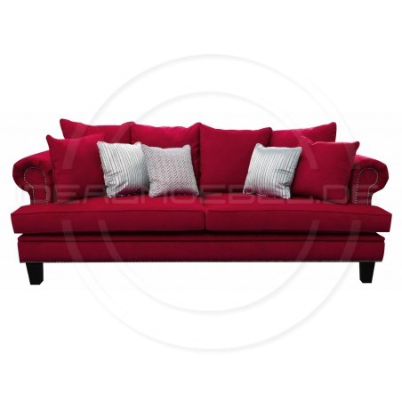 Sofa Dorset Samt 3-Sitzer