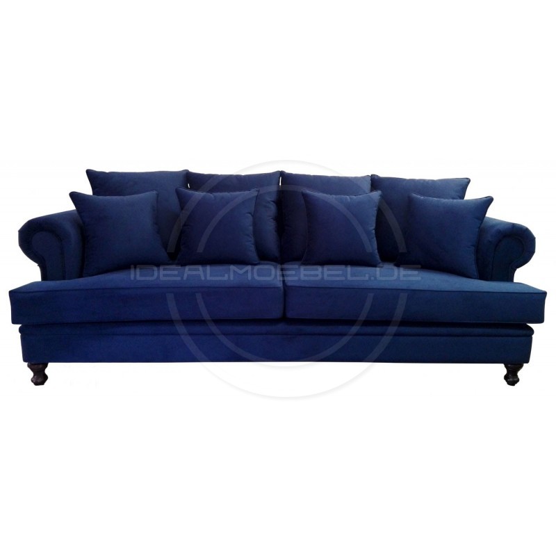 Sofa Dorset Samt 3-Sitzer