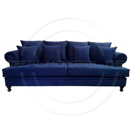 Sofa Dorset Samt 3-Sitzer