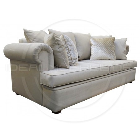 Schlafsofa Dorset Plus mit Schlaffunktion Samt 3-Sitzer