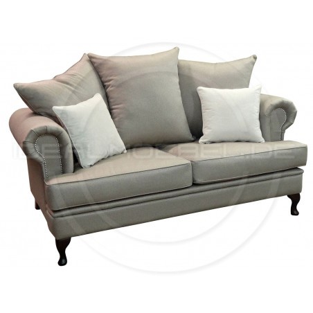 Sofa Dorset Ludwik Samt 2-Sitzer