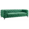 Chesterfield Sofa Full Moon Samt 4-Sitzer