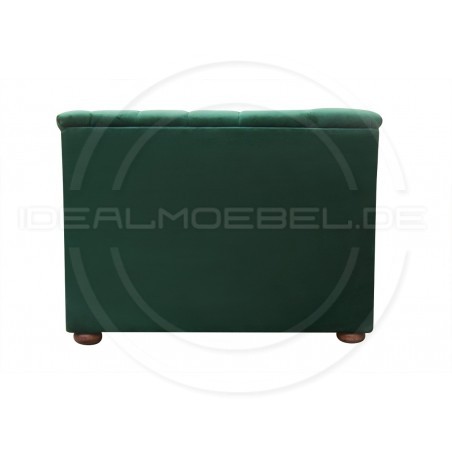 Kleines Chesterfield Schlafsofa Celebrity mit täglicher Schlaffunktion