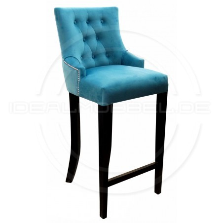 Stołek barowy chesterfield Tobiasz