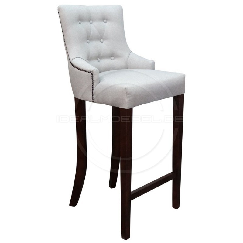 Stołek barowy chesterfield Tobiasz