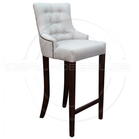 Stołek barowy chesterfield Tobiasz