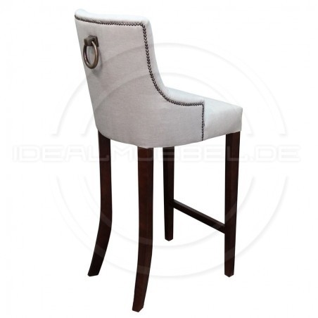 Stołek barowy chesterfield Tobiasz