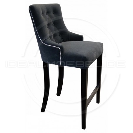 Stołek barowy chesterfield Tobiasz