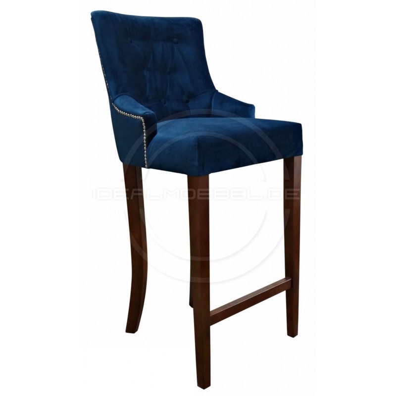 Stołek barowy chesterfield Tobiasz