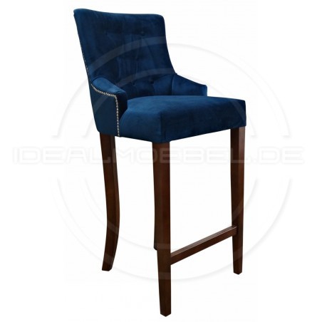 Stołek barowy chesterfield Tobiasz