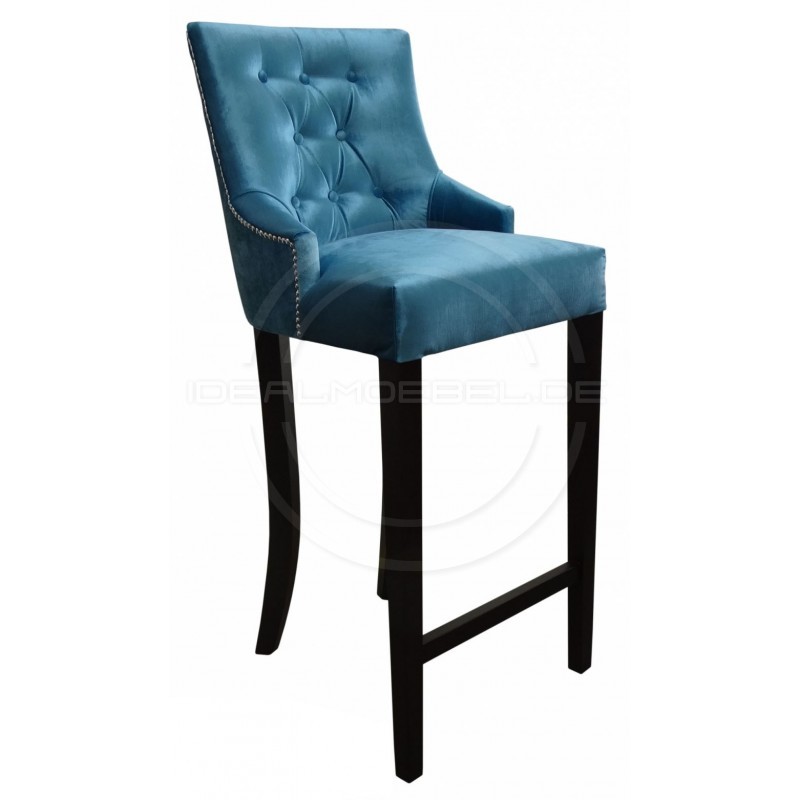 Stołek barowy chesterfield Tobiasz