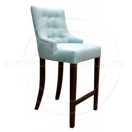 Stołek barowy chesterfield Tobiasz