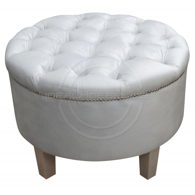 Chesterfield Hocker Eston Samt