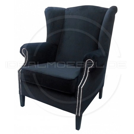 Fotel Chesterfield "Uszak" Ton