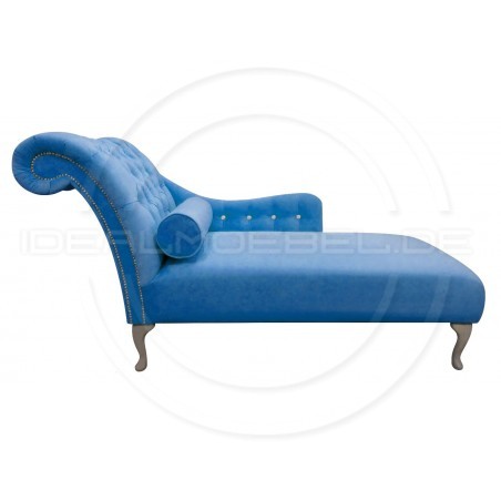 Glamour Chaiselongue Tees mit Kristallen Samt