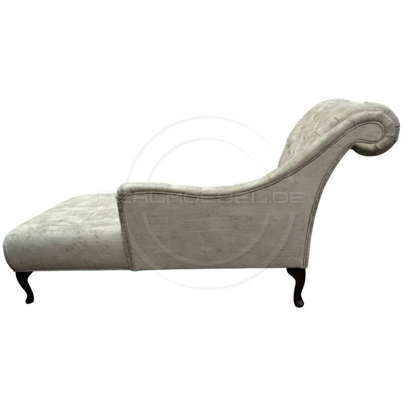 Glamour Chaiselongue Tees mit Kristallen Samt