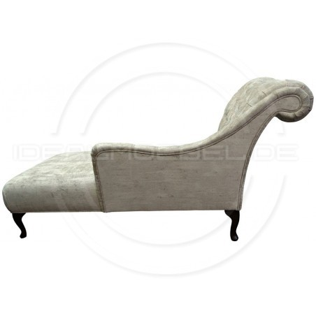 Glamour Chaiselongue Tees mit Kristallen Samt