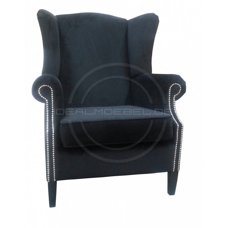 Fotel Chesterfield "Uszak" Ton