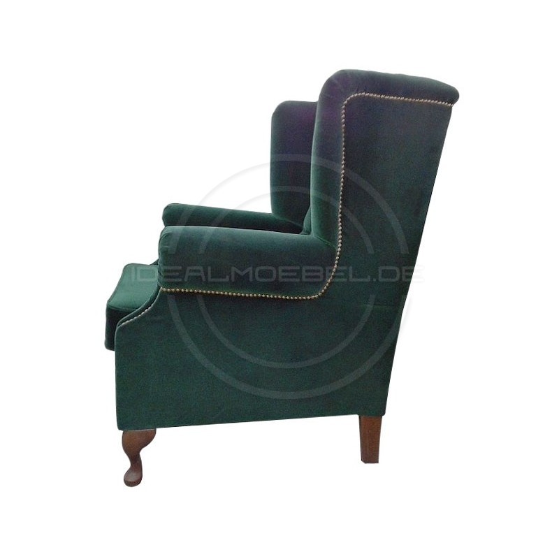 Fotel Chesterfield "Uszak" Ton