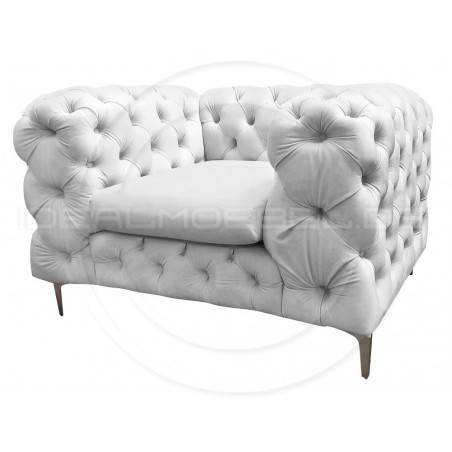 Chesterfield Sessel Glamour Full Moon Samt