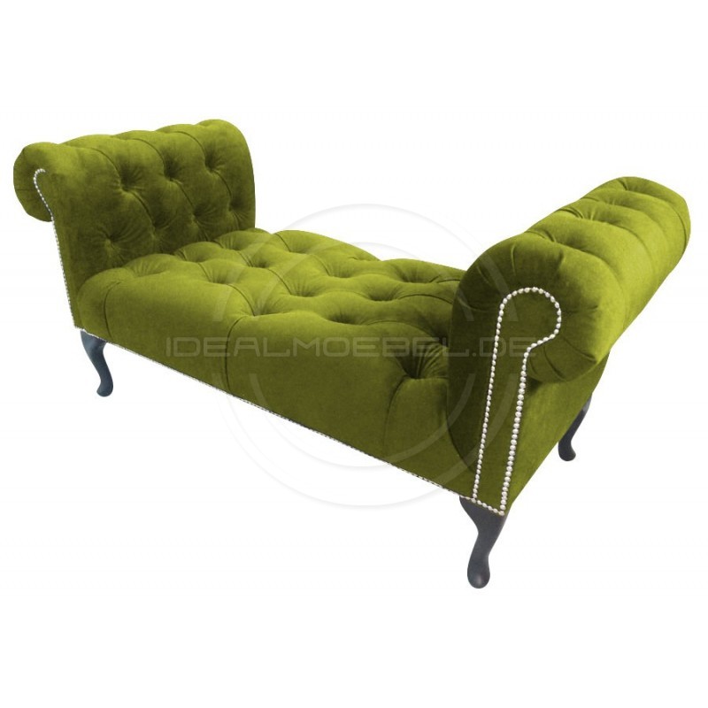 Chesterfield Sitzbänke Carlisle Gesteppt Samt