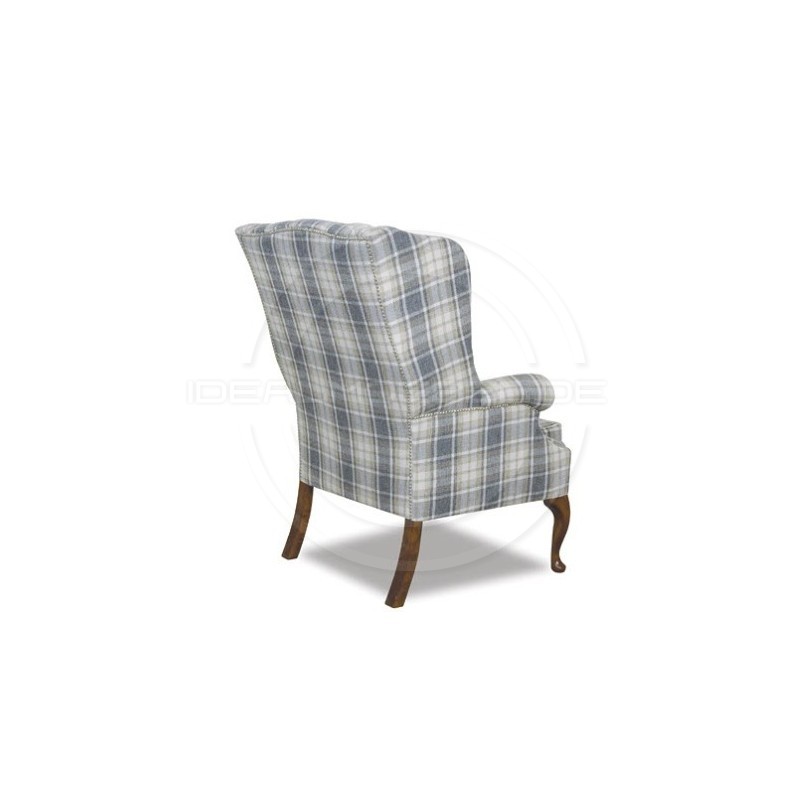 Fotel Lord Ludwik tkanina plusz