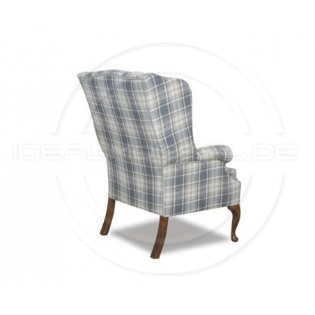 Fotel Lord Ludwik tkanina plusz