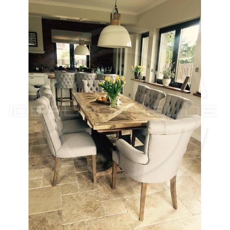 Chesterfield Stuhl Karina Samt