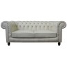 Sofa Chesterfield Lady Rem Skóra 3 os.