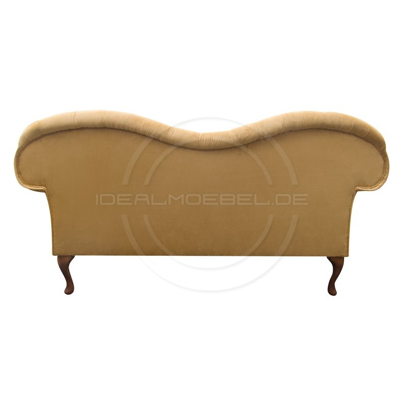 CHESTERFIELD SOFA MADAME SAMT 2-SITZER