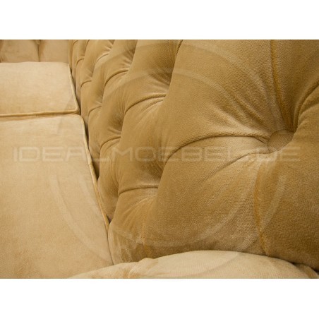 CHESTERFIELD SOFA MADAME SAMT 2-SITZER