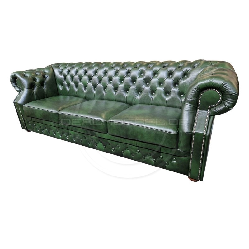 Chesterfield Ledersofa Windsor Classic 4-Sitzer
