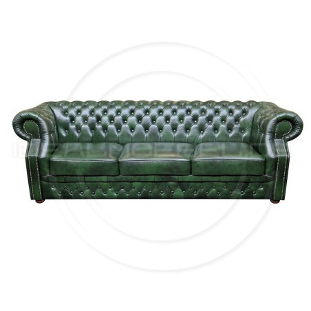 Chesterfield Ledersofa Windsor Classic 4-Sitzer