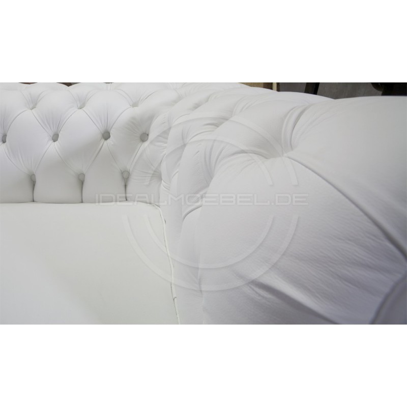 Narożnik Chesterfield March Rem z funkcją spania i pojemnikiem