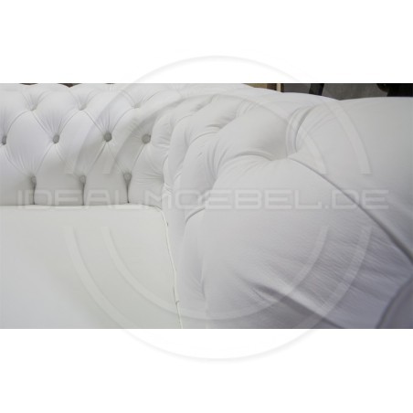 Narożnik Chesterfield March Rem z funkcją spania i pojemnikiem