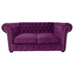 Sofa Chesterfield Violett