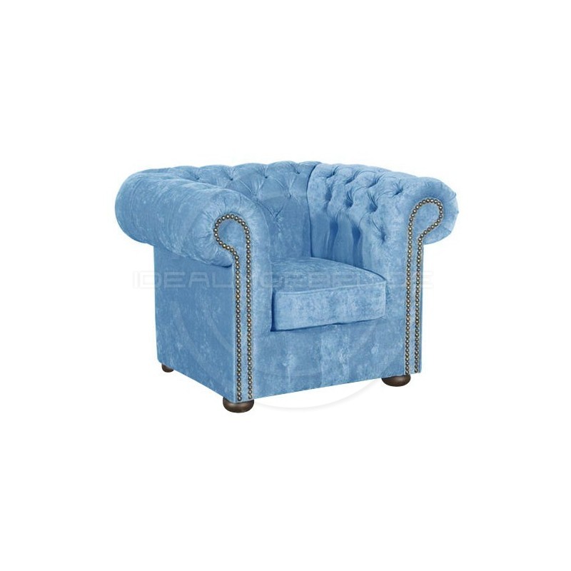Fotel Chesterfield Classic plusz tkanina