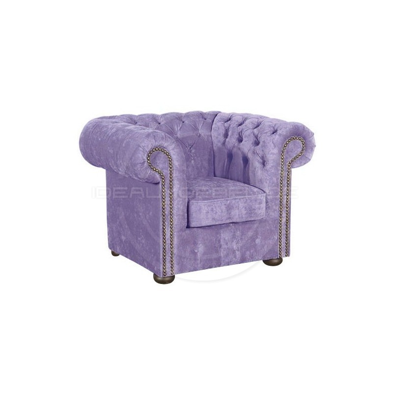 Fotel Chesterfield Classic plusz tkanina