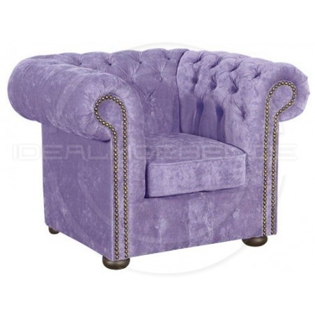 Fotel Chesterfield Classic plusz tkanina