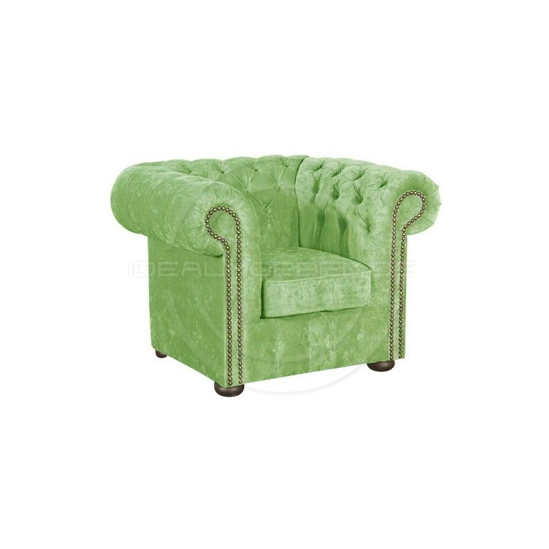 Fotel Chesterfield Classic plusz tkanina