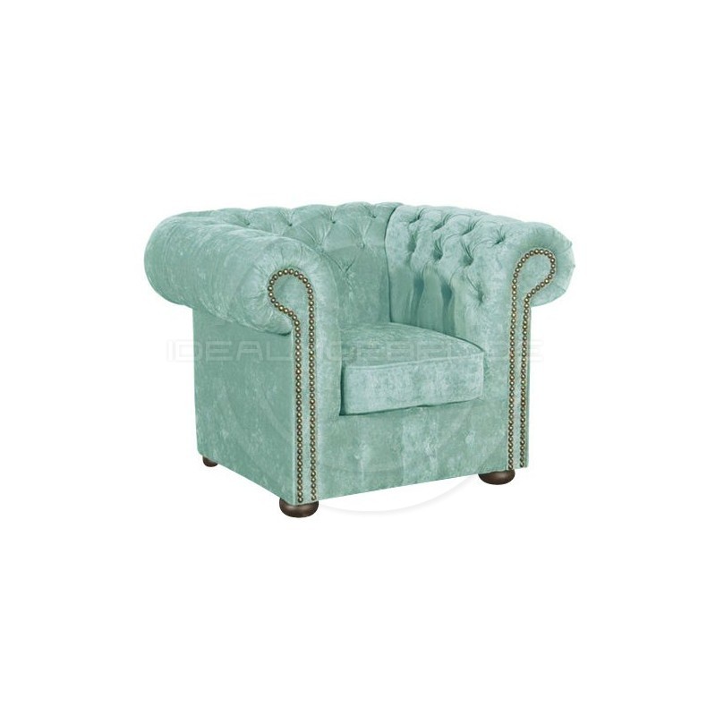 Fotel Chesterfield Classic plusz tkanina