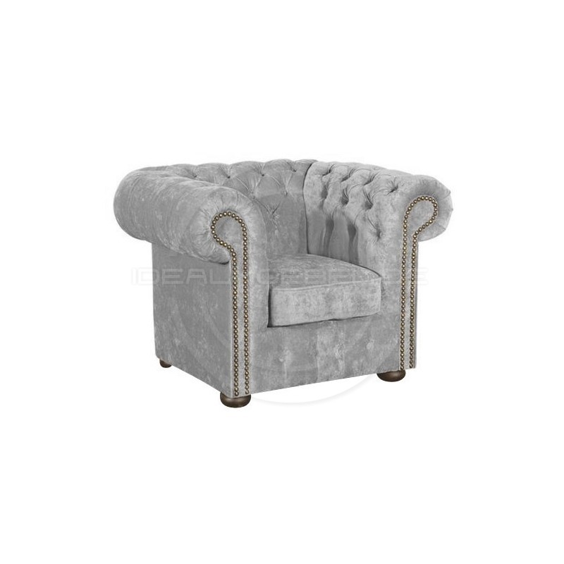 Fotel Chesterfield Classic plusz tkanina