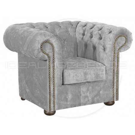 Fotel Chesterfield Classic plusz tkanina