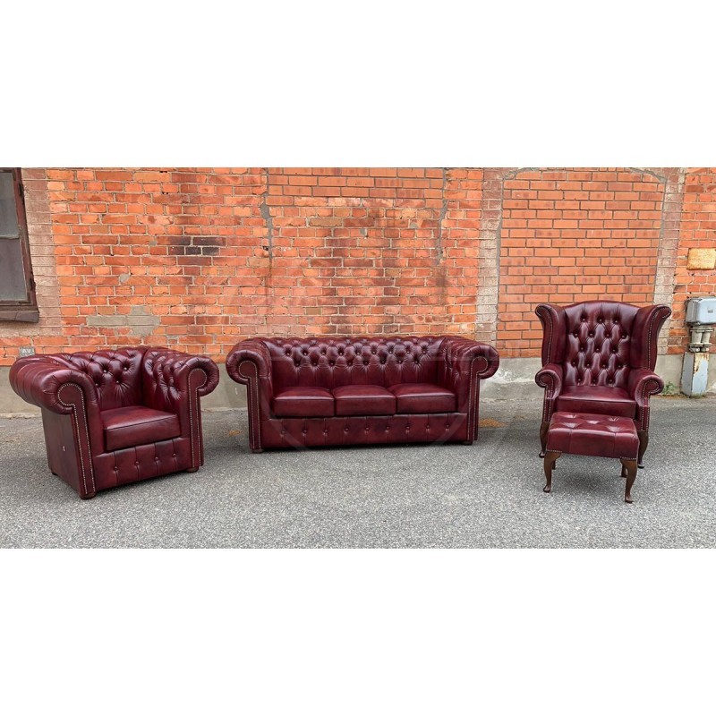 Chesterfield Ledersessel Classic